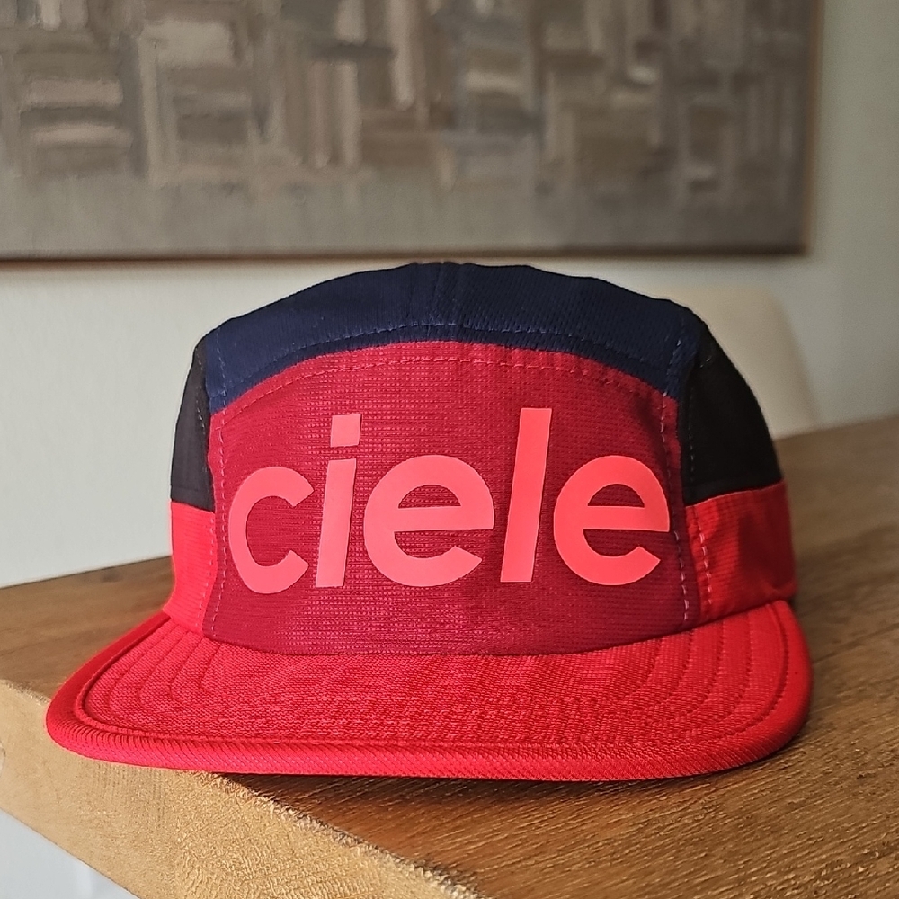 Ciele Red/ Black/ Navy Running Cap